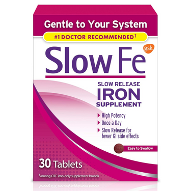 Slow Fe Slow Release Iron Supplement